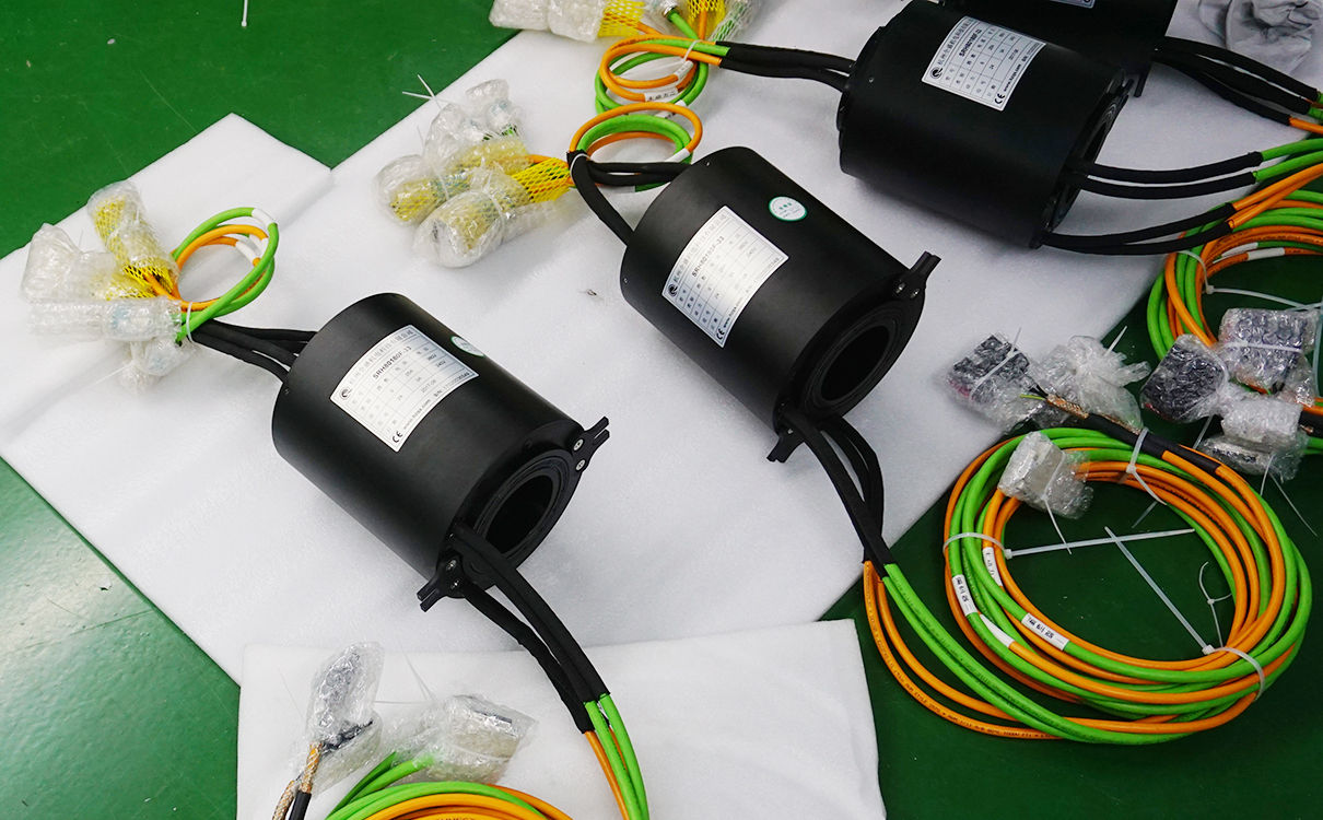 過孔滑環在機器人行業的作用