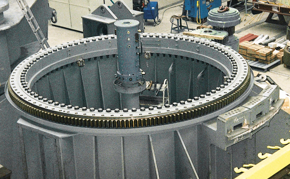 電氣滑環在鋼包回轉臺的應用