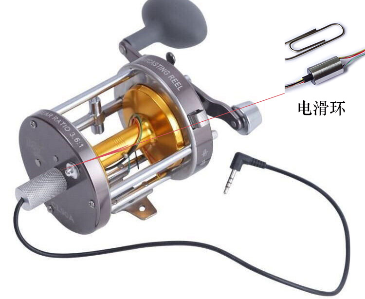 漁輪電滑環原理示意圖